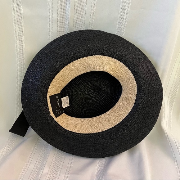 Vintage straw hat with ribbon, circa 1990 - Picture 4 of 5